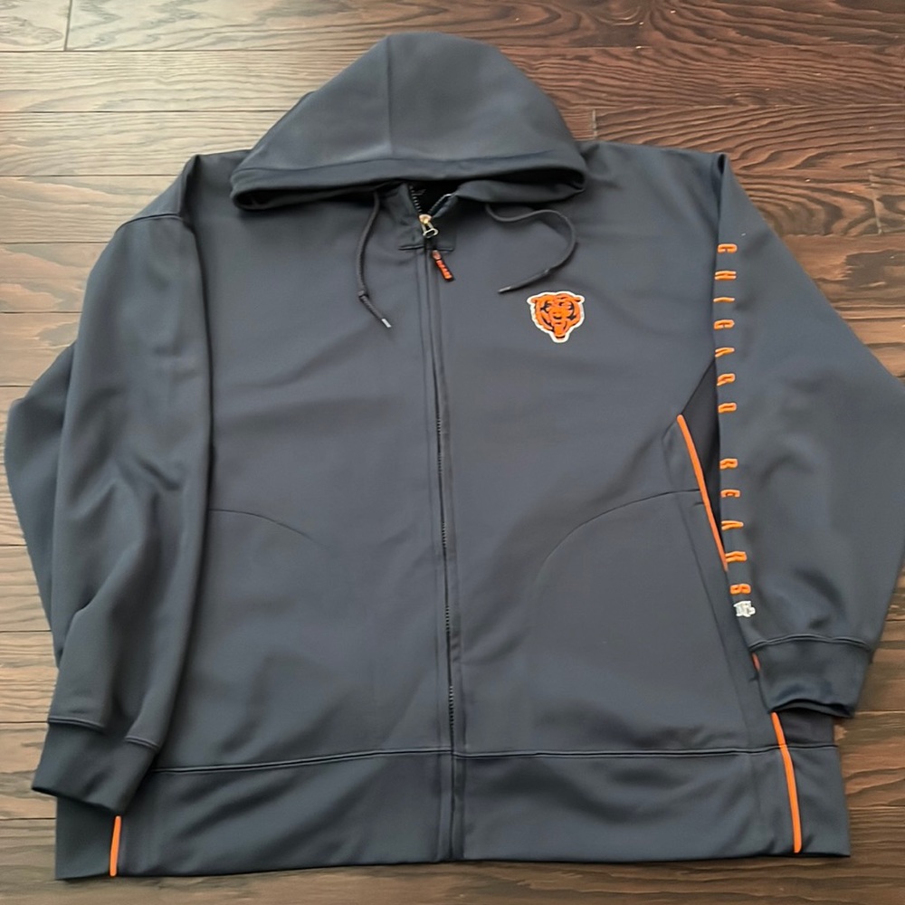 Mens Chicago Bears zip up jacket/hoodie.  2XL
